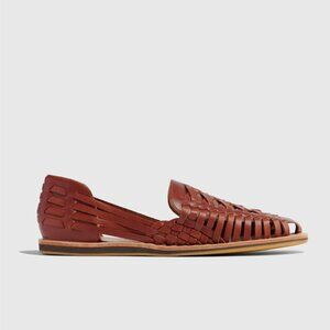 Nisolo Men's Huarache Sandal, Brandy